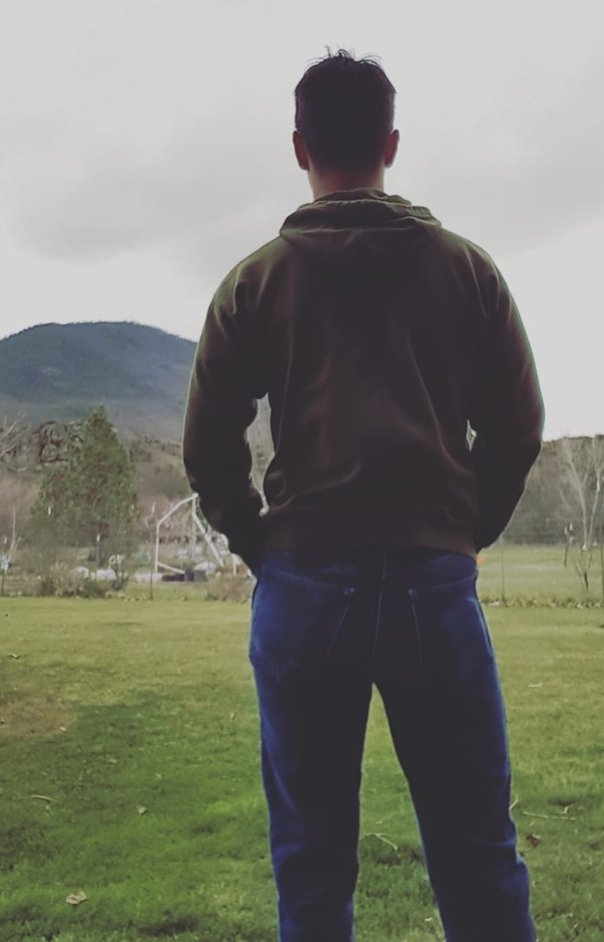 Jacob looking to the horizon